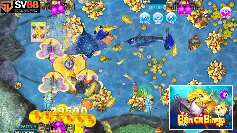 Bắn cá Bingo có giao diện cực cháy Bắn cá Bingo có giao diện cực cháy