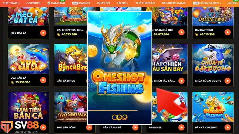 Bắn cá Oneshot có hàng loạt súng công năng khác nhau Bắn cá Oneshot có hàng loạt súng công năng khác nhau