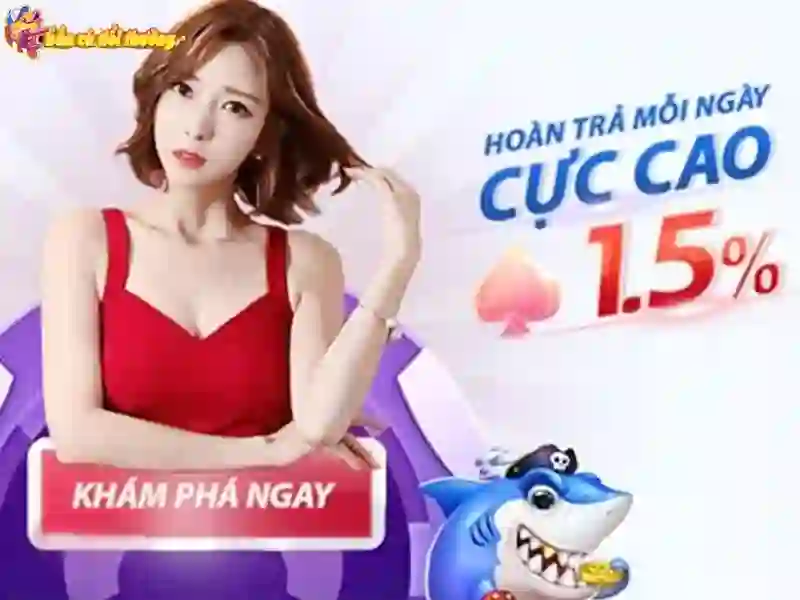 Thưởng hoàn trả 1,5% tiền cược Thưởng hoàn trả 1,5% tiền cược